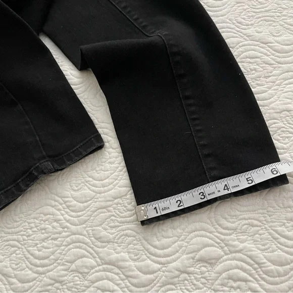 Simply Vera Vera Wang Jeans Skinny Stretch Denim Size 14 Black - Picture 14 of 14
